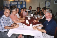 Laporte and St-George cousins together at the dinner table