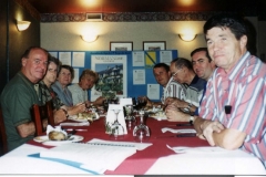 Laporte and St-George cousins together at the dinner table