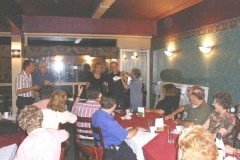 Laporte and St-George cousins together at the dinner table