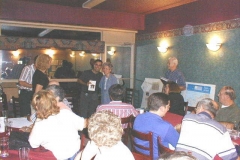 Laporte and St-George cousins together at the dinner table